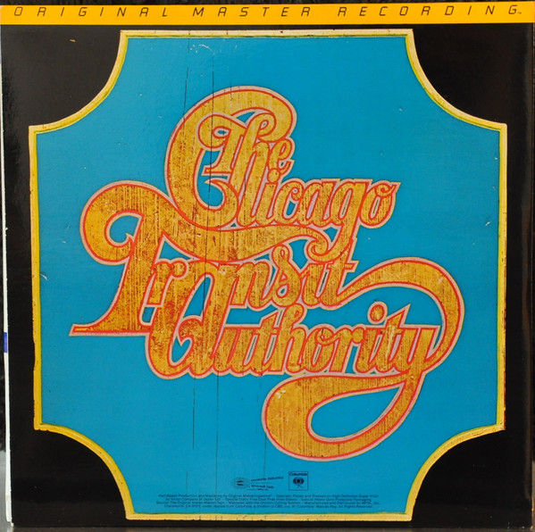 The Chicago Transit Authority - Vinyl-MFSL-Album Rückseite Placeholder image