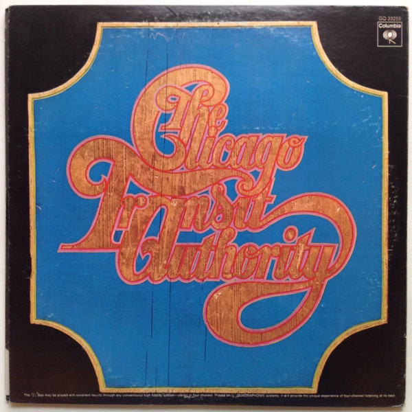 The Chicago Transit Authority - Vinyl-Quadro-Album Rückseite Placeholder image