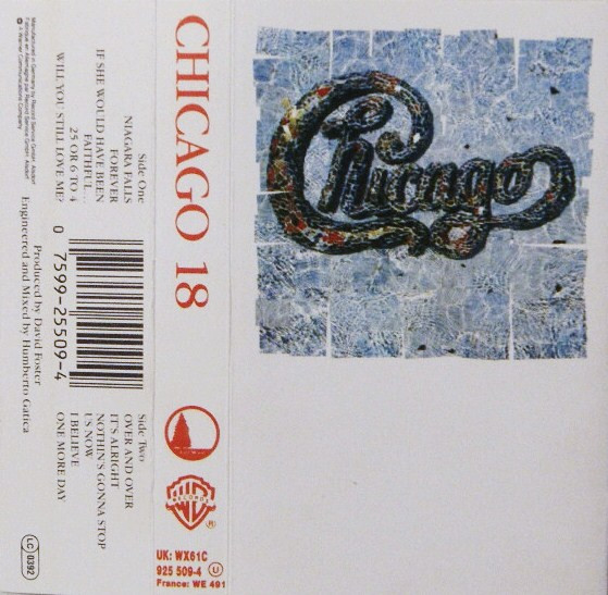 Chicago 18 - Cassette - Inlay, Front Placeholder image