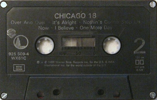 Chicago 18 - Cassette - Gehäuse, Seite 2 Placeholder image