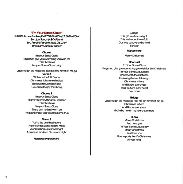 Chicago Christmas 2019, CD-Booklet, Seite 9 Placeholder image