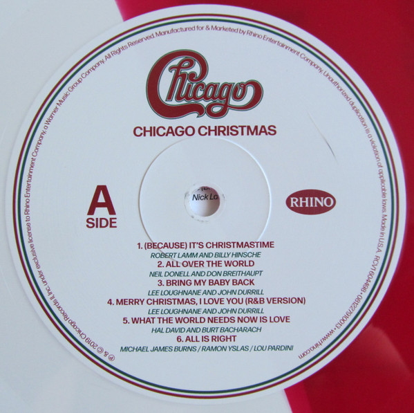 Chicago Christmas 2019 - Vinyl-Label, Seite A Placeholder image