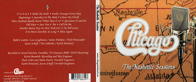 The Nashville Sessions, Digipack, ausgeklappt Placeholder image