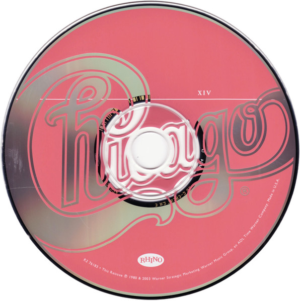 Chicago XIV - Rhino CD-Disc Placeholder image