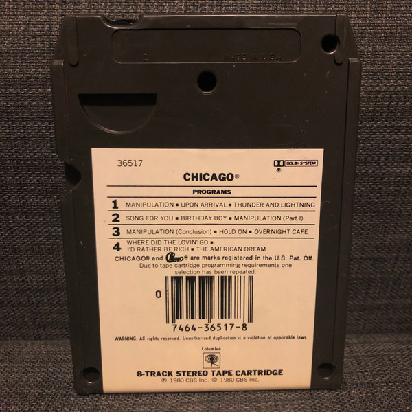 Chicago XIV - Cartridge, Gehäuse-Rückseite Placeholder image
