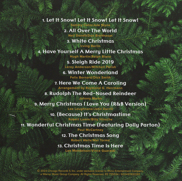 Greatest Christmas Hits - CD-Cover, Rückseite Placeholder image