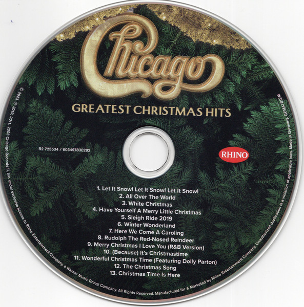 Greatest Christmas Hits - CD-Disc Placeholder image